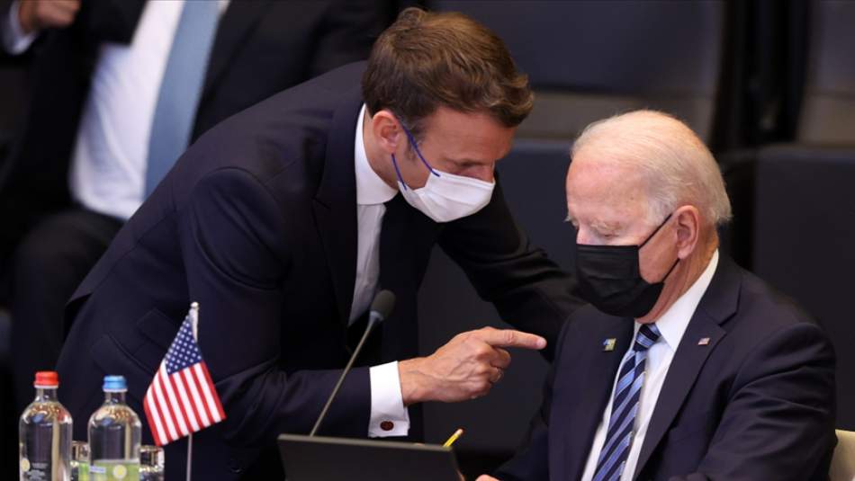 Biden ve Macron Avrupa'nın Savunmasını Güçlendirme Konusunu Görüştü