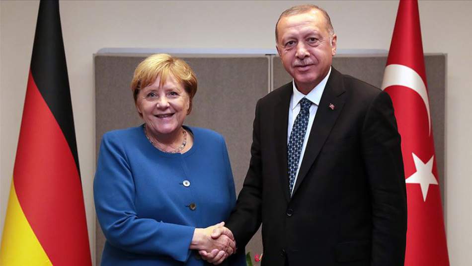 Cumhurbaşkanı Erdoğan Almanya Başbakanı Merkel ile Görüştü