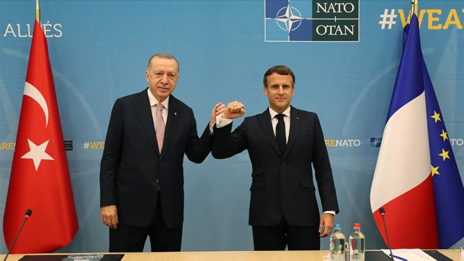 Macron Erdoğan ile Görüşmesine İlişkin Konuştu: 'Yatıştırıcı Bir İklimde' Gerçekleşti