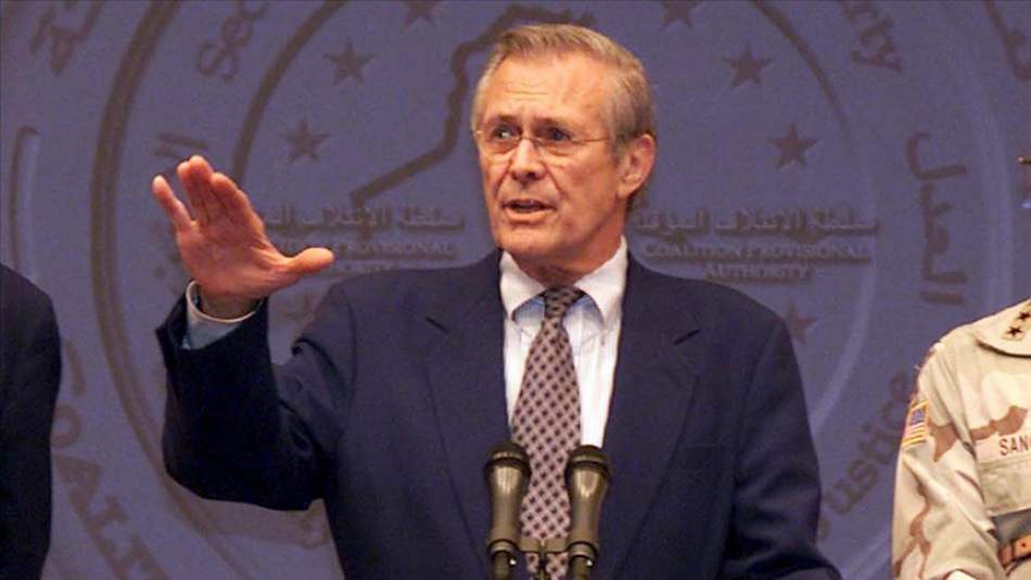 Eski ABD Savunma Bakanı Rumsfeld Öldü