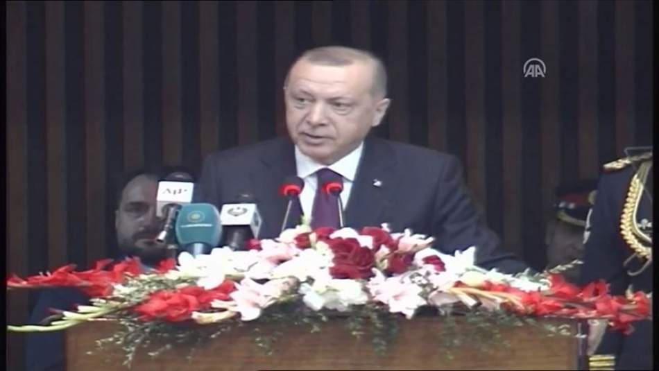 Cumhurbaşkanı Erdoğan'dan Pakistan'da Keşmir Mesajı