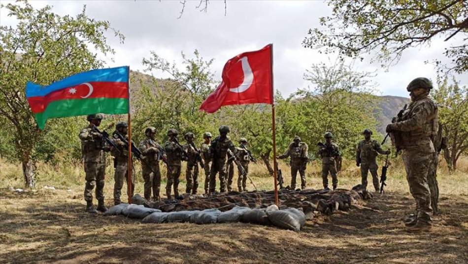 Türkiye ve Azerbaycan'dan Laçın'da Ortak Askeri Tatbikat