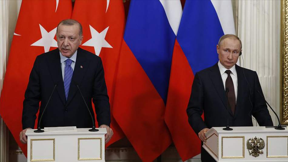 Erdoğan ile Putin Telefonda Görüştü