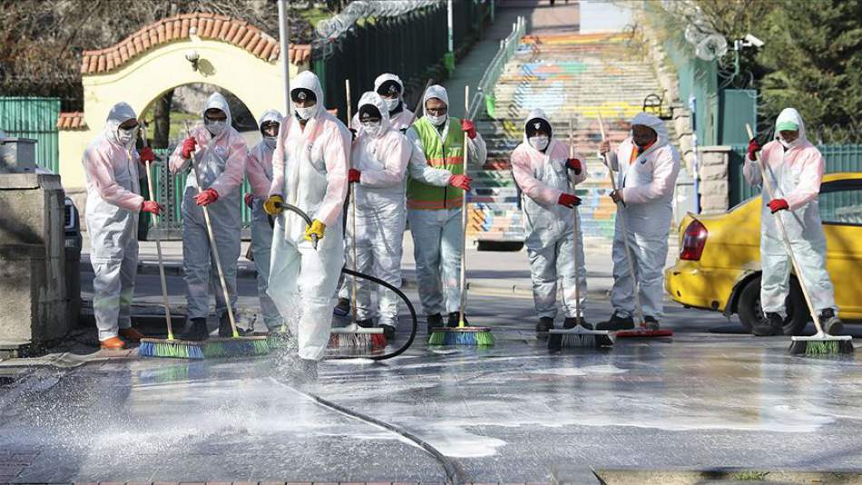 Ankara Büyükşehir Belediyesi Merkez Caddeleri de Dezenfekte Edecek