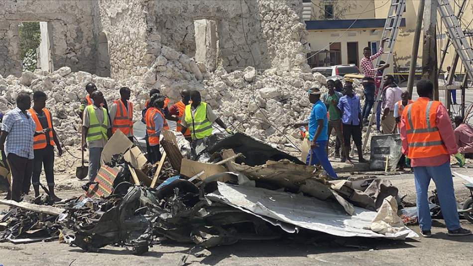 Somali'de Parlamento Binasının Girişinde Şiddetli Patlama