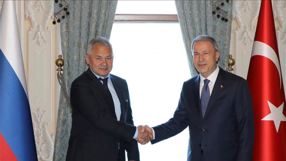 MSB Hulusi Akar, RF Savunma Bakanı Şoygu İle Telefon Görüşmesi Yaptı