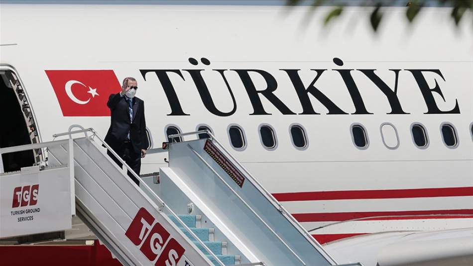Erdoğan Resmi Ziyaret İçin Türkmenistan'a Gitti