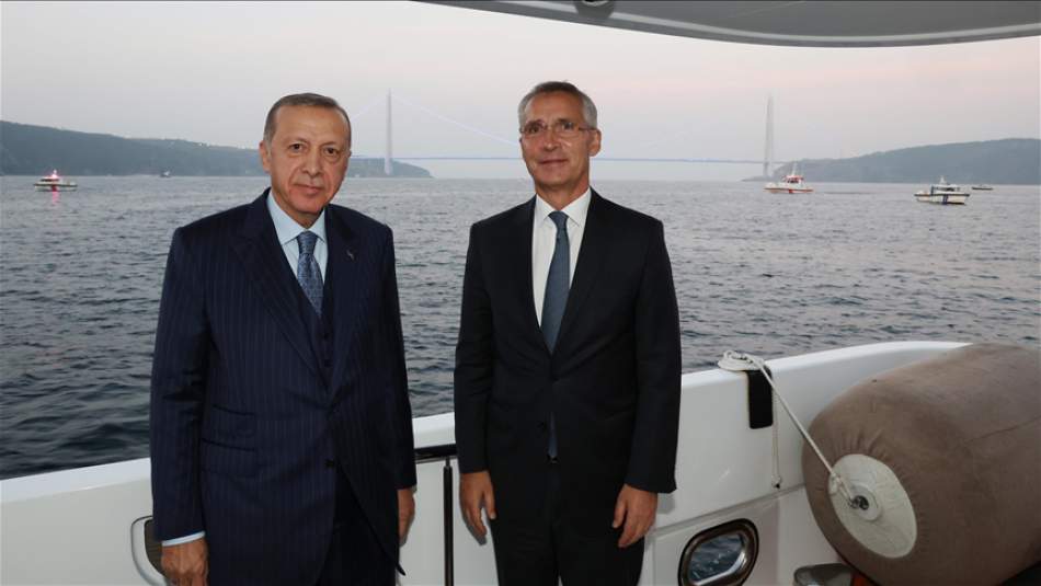 CB Erdoğan, NATO Genel Sekreteri Stoltenberg'i Kabul Etti
