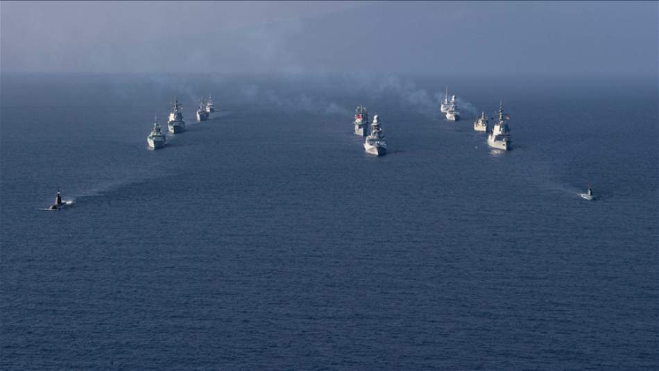 Akdeniz'de, 'Dynamic Mariner/Mavi Balina' Tatbikatı Düzenleniyor
