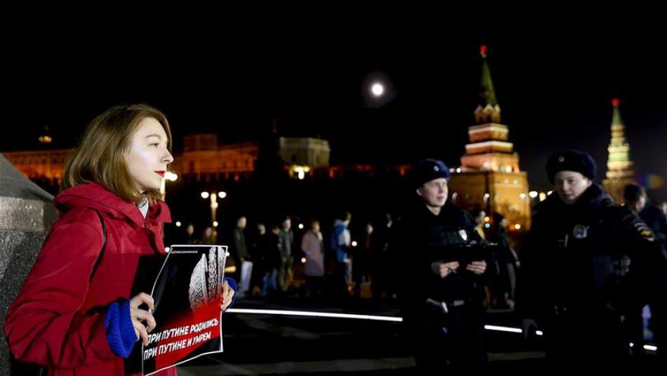 Rusya'da Putin Protesto Edildi