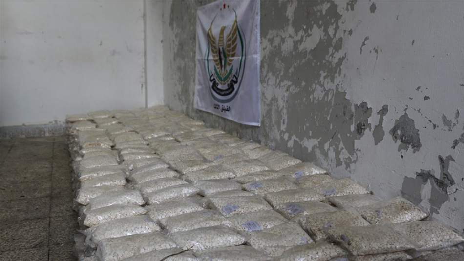 YPG/PKK İşgalindeki Münbiç’ten Bab’a Sokulmaya Çalışılan Bir Milyon Uyuşturucu Hap Ele Geçirildi