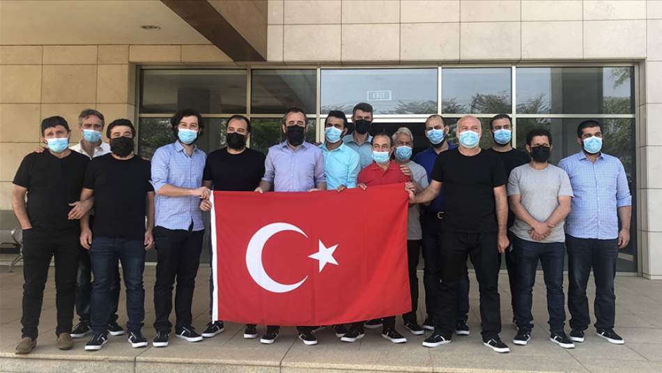 Nijerya'da Serbest Bırakılan 15 Gemici Türkiye’ye Doğru Yola Çıktı