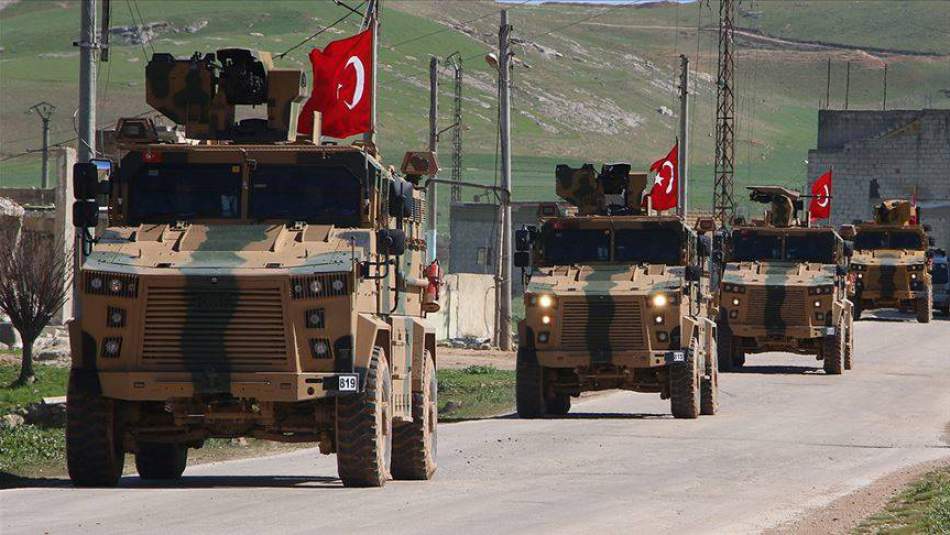 TSK İdlib'de Devriye Geziyor