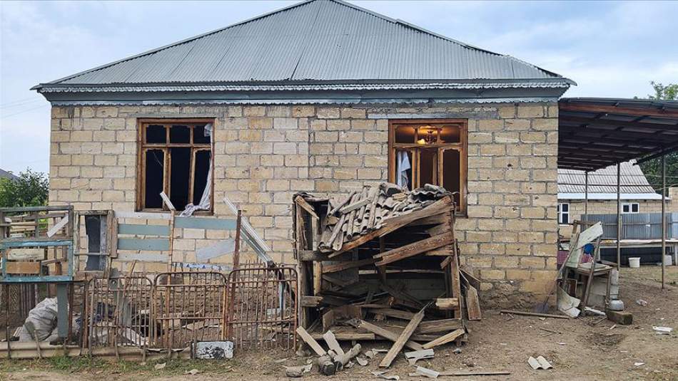 Ermenistan Ordusu Azerbaycan'ın Sivil Yerleşim Birimlerine Ateş Açtı
