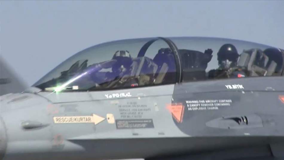 Türk F-16'ları Azerbaycan Uçaklarıyla Uçuş Gerçekleştirdi