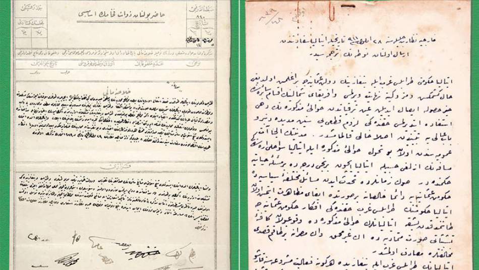 Türkiye-Libya İlişkileri Tarihi Belgelerde