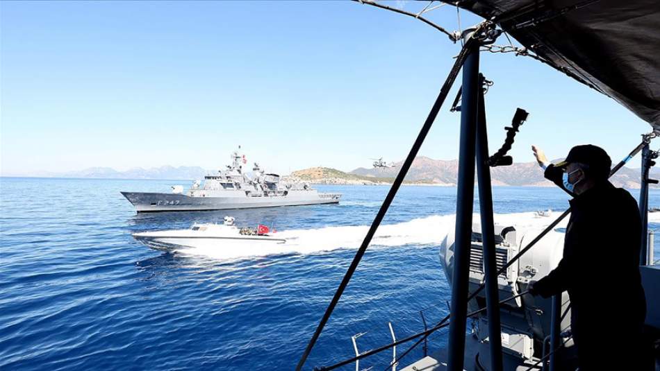 Denizkurdu 2021 Tatbikatı'nın Seçkin Gözlemci Günü Faaliyetleri Yapılıyor