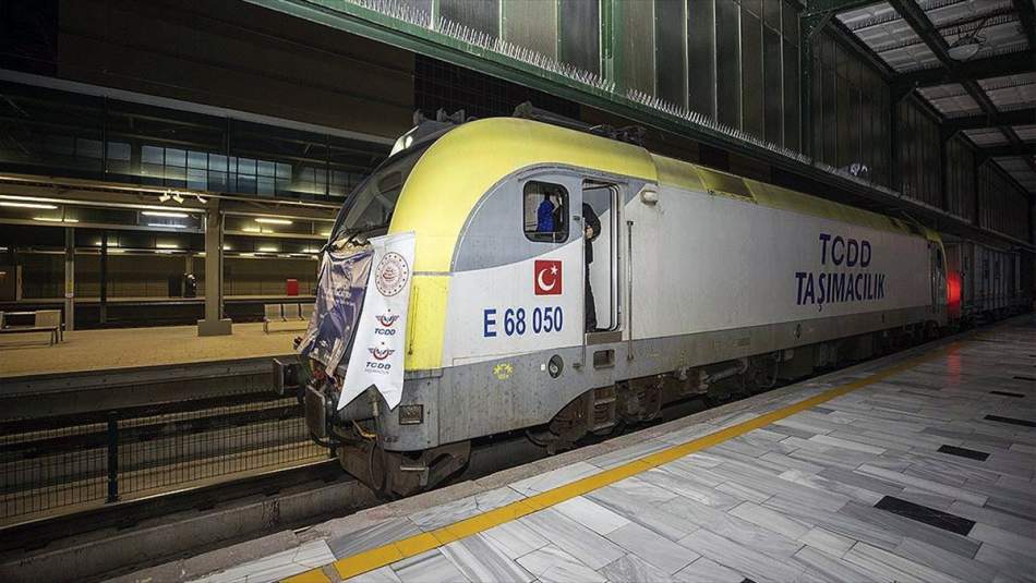 Çin'e Giden İlk İhracat Treni Yola Devam Ediyor