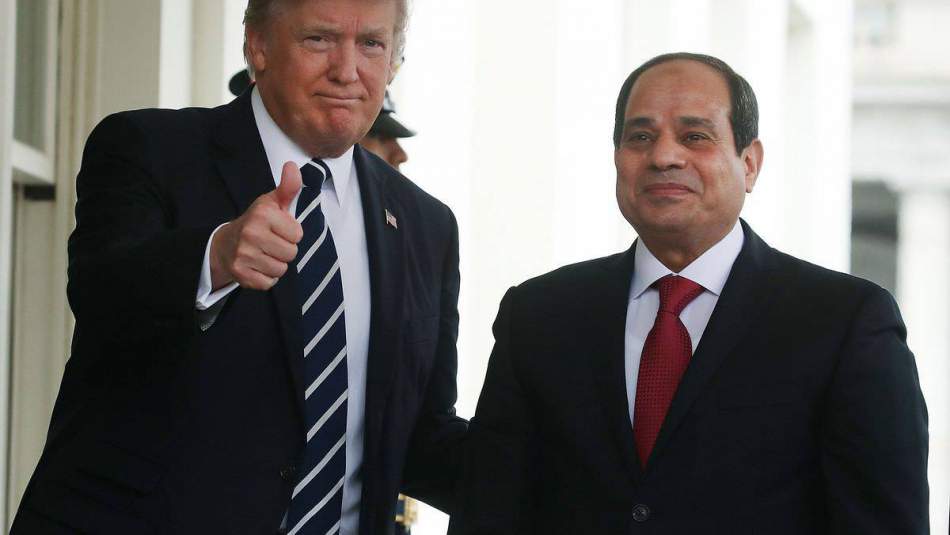 Trump'tan Sisi'ye Övgü