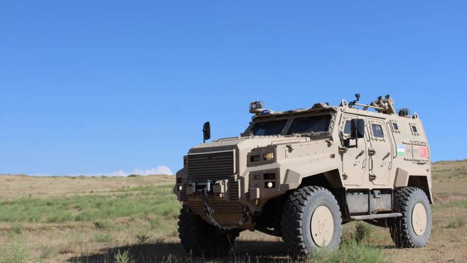 Özbekistan'dan dev askeri tatbikat: Ejder Yalçın'da sahada