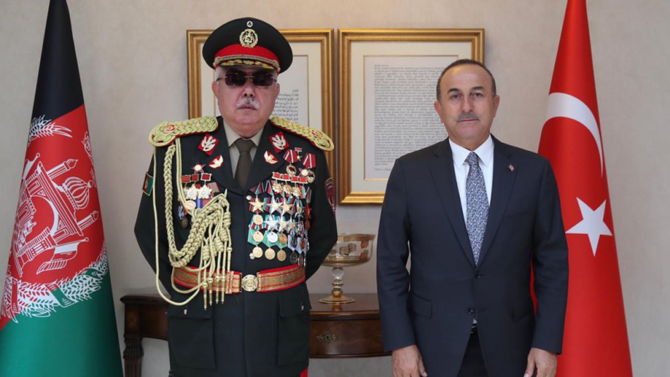Çavuşoğlu Raşid Dostum'la Görüştü