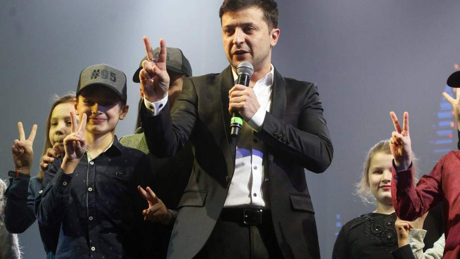 Zelenskiy Ukrayna'nın Yeni Devlet Başkanı Oldu