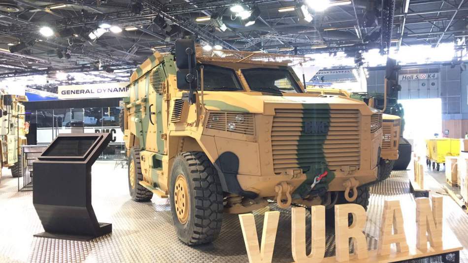 TSK'nın yeni zırhlısı 'Vuran' envantere giriyor