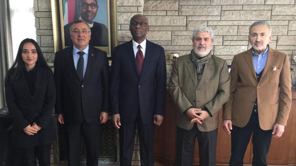 SDE Heyeti'nden Nijerya'nın Ankara Büyükelçisi'ne Ziyaret