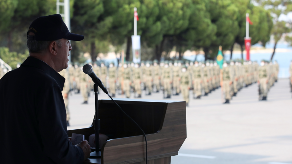 Komuta kademesi Kritik Noktada; Bakan Akar Kaş'ta