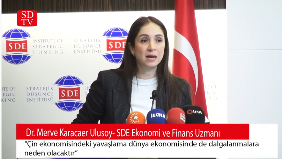 Dr.Merve Karacaer Ulusoy:Çin ekonomisindeki yavaşlama dünya ekonomisinde dalgalanmaya neden olabilir