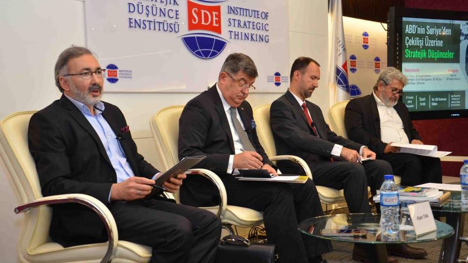 ABD'nin Suriye'den Suriye'den Çekilişi Üzerine Stratejik Düşünceler Paneli
