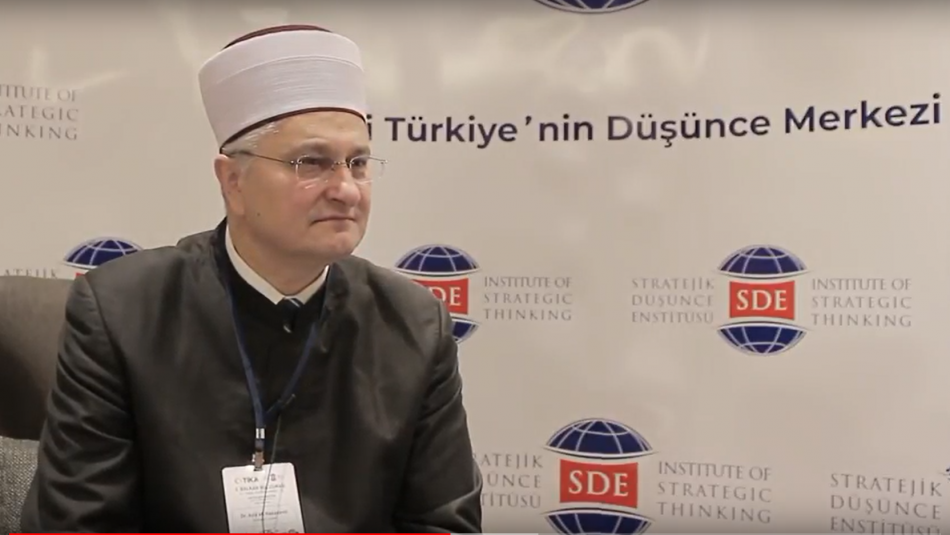 Hırvatistan Müftüsü Dr. Aziz Hasanovic Hırvatistan Müslümanlarının sorunlarını anlattı