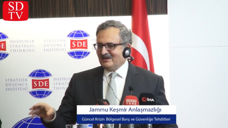Pakistan Ankara Büyükelçisi Syrus Sajjad Qazi: "Keşmirliler Dünyanın gözünde umursanmayan azınlık durumunda"
