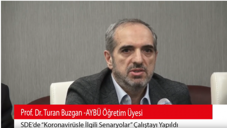 Prof. Dr. Turan Buzgan Koronavirüsle İlgili Bilinmeyenleri SDE'de Anlattı/Bölüm-1