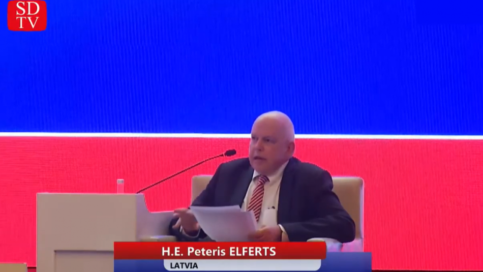 Evaulations on the Pandemic and post-pandemic system from Peteris Elferts, Ambassador of Latvia