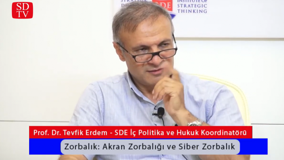 Zorbalık: Akran Zorbalığı ve Siber Zorbalık / Prof. Dr. Tevfik Erdem